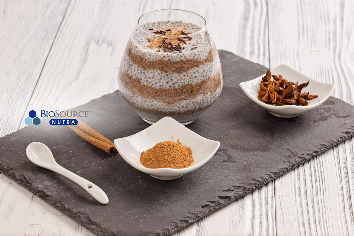 Gingerbread Chia Pudding – BioSource Nutra