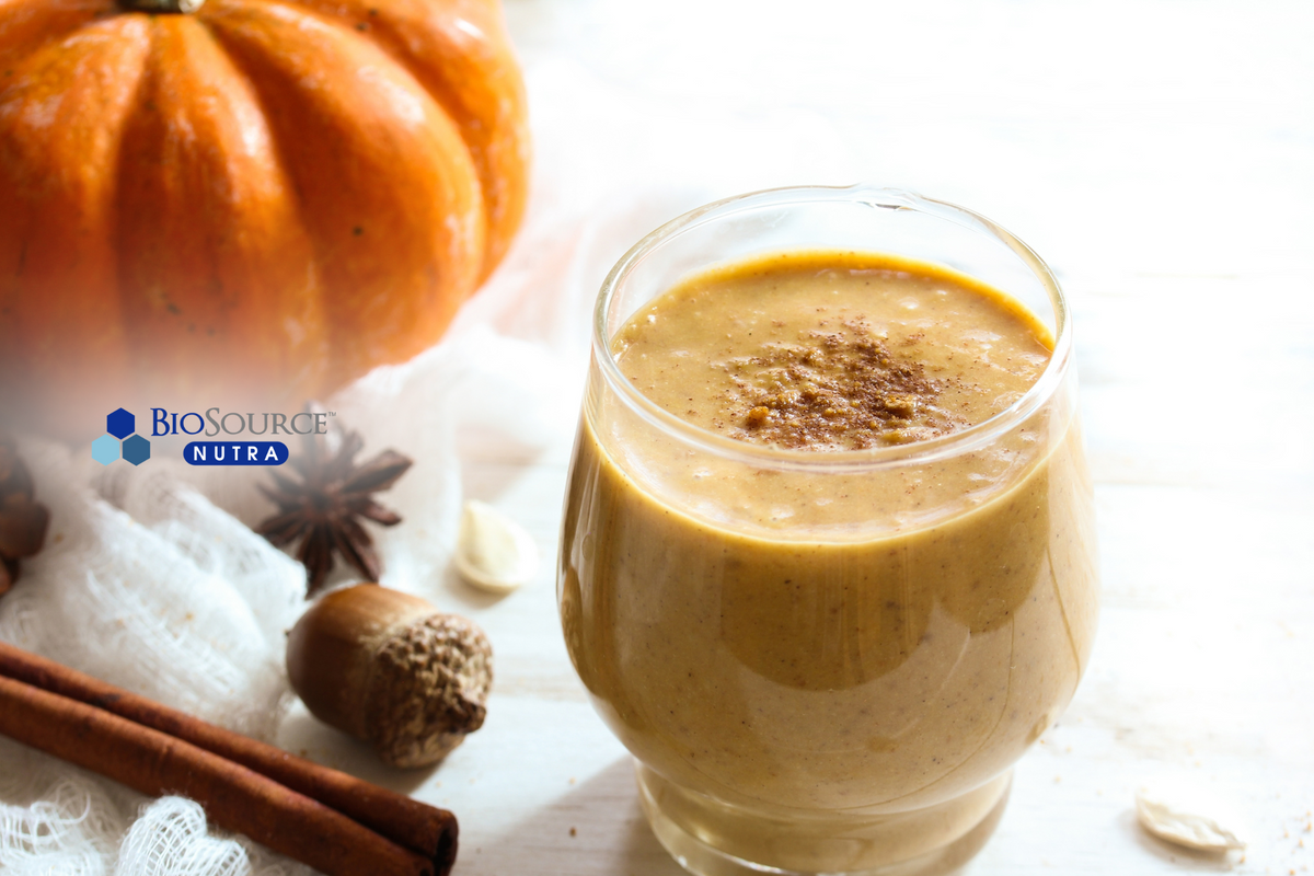 Weekly Wellness Recipe: Pumpkin Spice Protein Smoothie
&ndash; BioSource Nutra