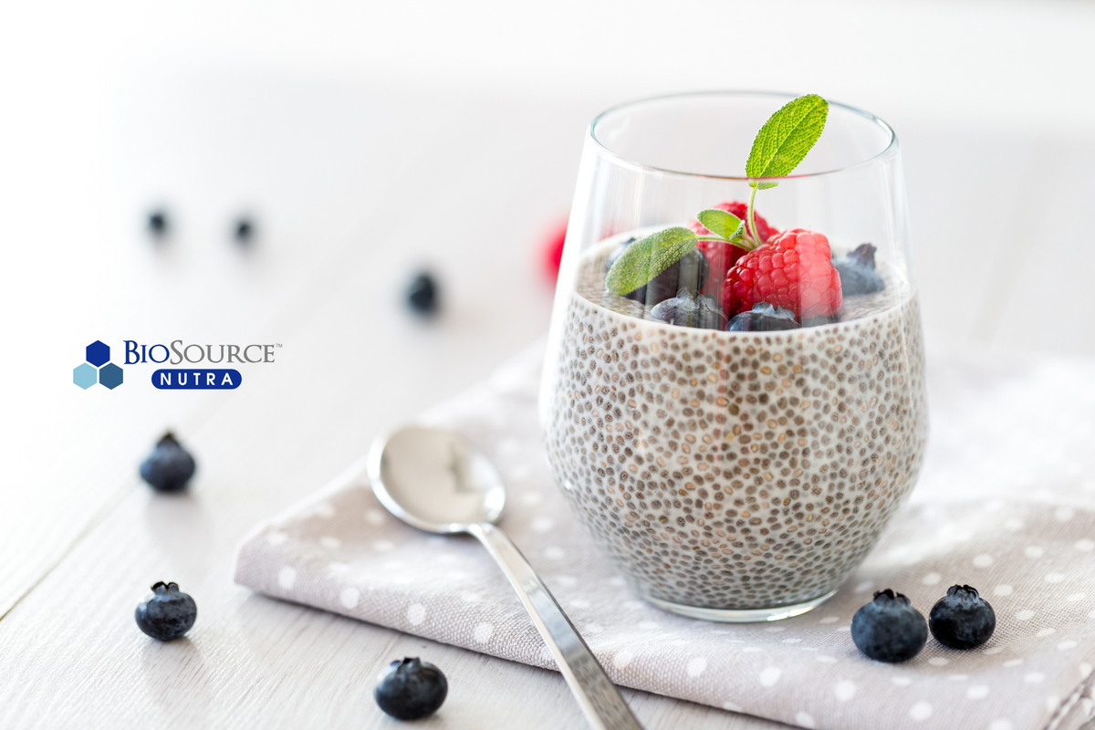 Weekly Wellness Recipe: Berry Bliss Chia Pudding – BioSource Nutra