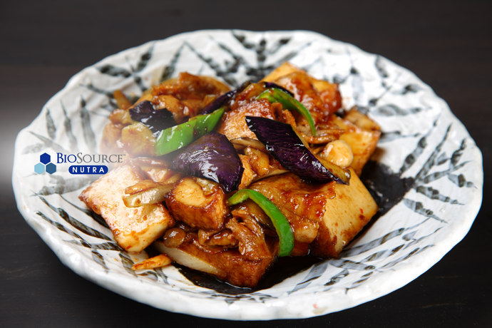 Weekly Wellness Recipe: Miso-Glazed Eggplant and Tofu Bowls
