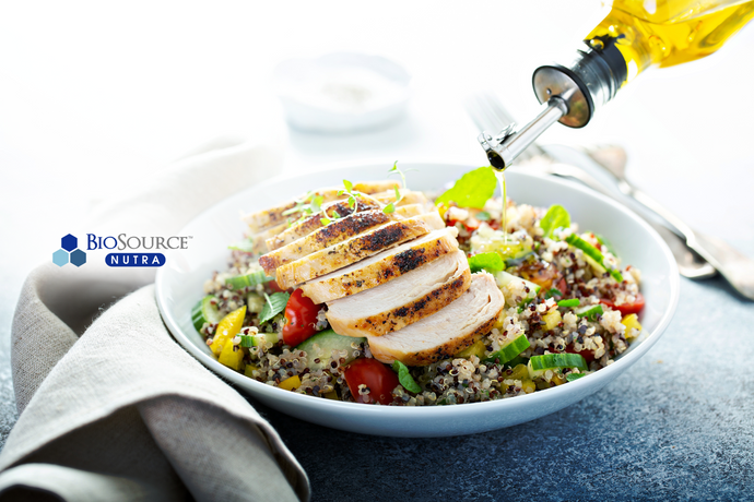 Weekly Wellness Recipe: Cauliflower Tabbouleh with Herb-Baked Chicken