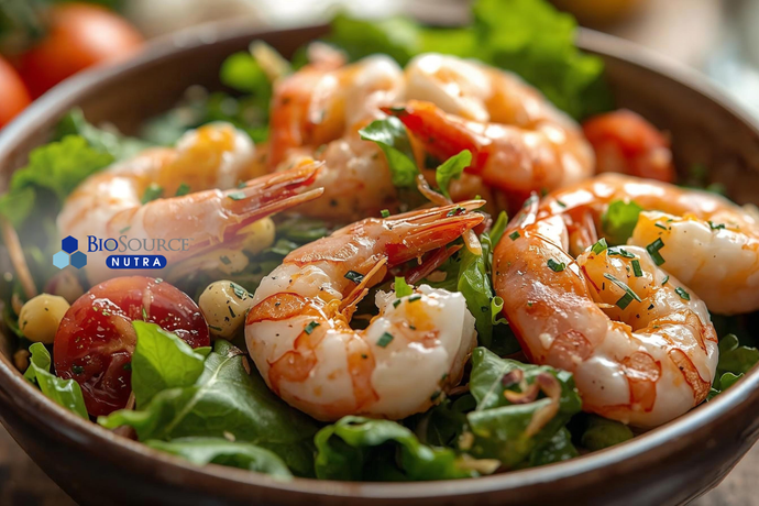 Festive Shrimp & Greens