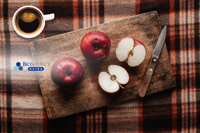 Protein Coffee and Apple