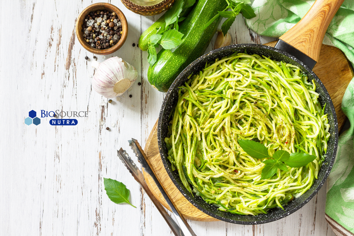 Zucchini Noodles with Turkey Crumble