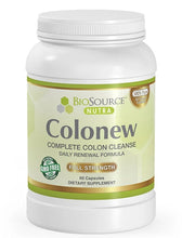 Load image into Gallery viewer, BioSource Nutra Colonew psyllium fiber supplement, 60 capsules
