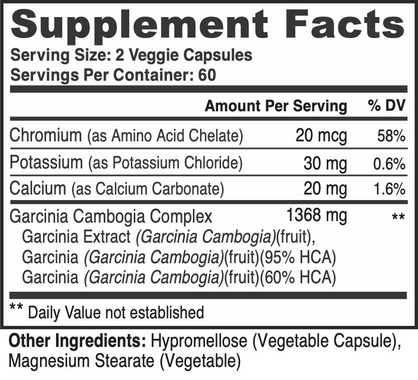 Garcinia Cambogia Ultra Slim